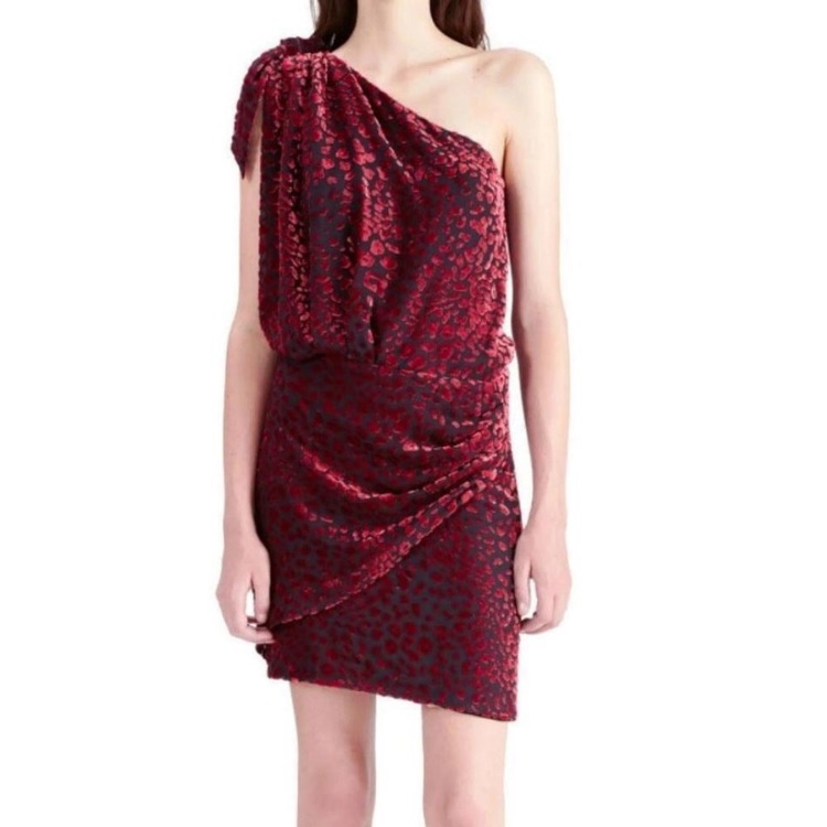 Nwt Iro Moon Mini Velvet Dress Retail $770